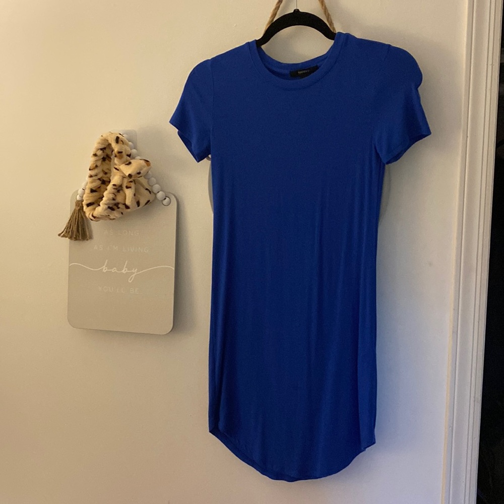 BLUE DRESS FOREVER 21